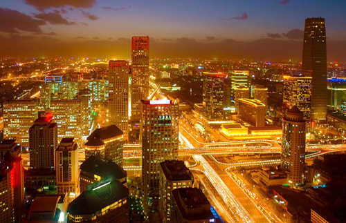 北京印象,古都风华映繁华夜景🌇